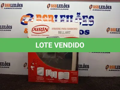 LOTE 346 - 01 ARMÁRIO BANHEIRO BELLART BRANCO DURIN. (NO ESTADO) ATENÇÃO! FAZER A VISITAÇÃO ANTES DE ARREMATAR, NÃO SABEMOS SE FUNCIONA. LEILÃO NÃO TEM GARANTIA E NEM DEVOLUÇÃO, SUJEITO A POSSÍVEIS AVARIAS VISÍVEIS/OCULTAS E/OU AUSÊNCIA DE COMPONENTES.