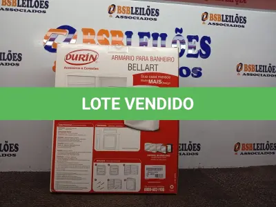 LOTE 233 - 01 ARMÁRIO BANHEIRO BELLART CINZA DURIN. (NO ESTADO) ATENÇÃO! FAZER A VISITAÇÃO ANTES DE ARREMATAR, NÃO SABEMOS SE FUNCIONA. LEILÃO NÃO TEM GARANTIA E NEM DEVOLUÇÃO, SUJEITO A POSSÍVEIS AVARIAS VISÍVEIS/OCULTAS E/OU AUSÊNCIA DE COMPONENTES.