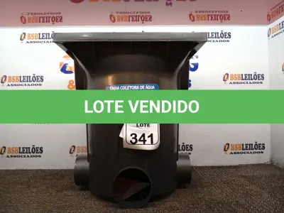 LOTE 341 - 01 CAIXA COLETORA DE ÁGUA PLUVIAL GRANDE PREMIUM PT METASUL (NO ESTADO) ATENÇÃO! FAZER A VISITAÇÃO ANTES DE ARREMATAR, NÃO SABEMOS SE FUNCIONA. LEILÃO NÃO TEM GARANTIA E NEM DEVOLUÇÃO, SUJEITO A POSSÍVEIS AVARIAS VISÍVEIS/OCULTAS E/OU AUSÊNCIA DE COMPONENTES.
