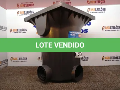 LOTE 341 - 01 CAIXA COLETORA DE ÁGUA PLUVIAL GRANDE PREMIUM PT METASUL (NO ESTADO) ATENÇÃO! FAZER A VISITAÇÃO ANTES DE ARREMATAR, NÃO SABEMOS SE FUNCIONA. LEILÃO NÃO TEM GARANTIA E NEM DEVOLUÇÃO, SUJEITO A POSSÍVEIS AVARIAS VISÍVEIS/OCULTAS E/OU AUSÊNCIA DE COMPONENTES.