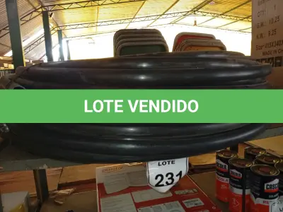 LOTE 231 - 01 ROLO MANG TUBO IRRIGACAO 1 X 2,0 PRETO INDEX. (NO ESTADO) ATENÇÃO! FAZER A VISITAÇÃO ANTES DE ARREMATAR, NÃO SABEMOS SE FUNCIONA. LEILÃO NÃO TEM GARANTIA E NEM DEVOLUÇÃO, SUJEITO A POSSÍVEIS AVARIAS VISÍVEIS/OCULTAS E/OU AUSÊNCIA DE COMPONENTES.
