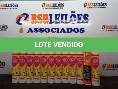 LOTE 411 - 12 SELANTES MULTIUSO DE POLIURETANO PU40 400G CADA. (NO ESTADO) ATENÇÃO! FAZER A VISITAÇÃO ANTES DE ARREMATAR, NÃO SABEMOS SE FUNCIONA. LEILÃO NÃO TEM GARANTIA E NEM DEVOLUÇÃO, SUJEITO A POSSÍVEIS AVARIAS VISÍVEIS/OCULTAS E/OU AUSÊNCIA DE COMPONENTES.
