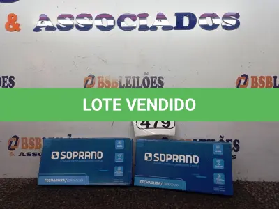 LOTE 479 - 02 FECHADURAS POPLINE ALAVANCA CR SOPRANO (NO ESTADO) ATENÇÃO! FAZER A VISITAÇÃO ANTES DE ARREMATAR, NÃO SABEMOS SE FUNCIONA. LEILÃO NÃO TEM GARANTIA E NEM DEVOLUÇÃO, SUJEITO A POSSÍVEIS AVARIAS VISÍVEIS/OCULTAS E/OU AUSÊNCIA DE COMPONENTES.