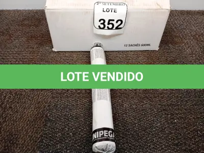 LOTE 352 - 12 ADESIVOS POLIURETANO PU 40 CINZA SACHE 600ML MARCA UNIPEGA 600ML CADA. (NO ESTADO) ATENÇÃO! FAZER A VISITAÇÃO ANTES DE ARREMATAR, NÃO SABEMOS SE FUNCIONA. LEILÃO NÃO TEM GARANTIA E NEM DEVOLUÇÃO, SUJEITO A POSSÍVEIS AVARIAS VISÍVEIS/OCULTAS E/OU AUSÊNCIA DE COMPONENTES