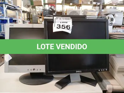 LOTE 356 - 08 MONITORES LCD MARCAS E MODELOS DIVERSOS PARA A RETIRADA DE PEÇAS. (NO ESTADO) ATENÇÃO! FAZER A VISITAÇÃO ANTES DE ARREMATAR, NÃO SABEMOS SE FUNCIONA. LEILÃO NÃO TEM GARANTIA E NEM DEVOLUÇÃO, SUJEITO A POSSÍVEIS AVARIAS VISÍVEIS/OCULTAS E/OU AUSÊNCIA DE COMPONENTES.