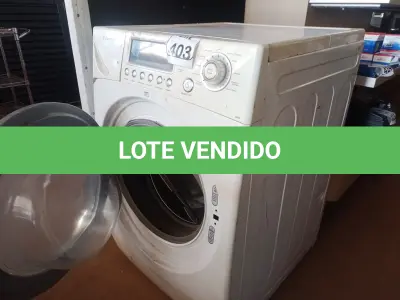 LOTE 403 - 01 MÁQUINA DE LAVAR ELECTROLUX PARA A RETIRADA DE PEÇAS. (NO ESTADO) ATENÇÃO! FAZER A VISITAÇÃO ANTES DE ARREMATAR, NÃO SABEMOS SE FUNCIONA. LEILÃO NÃO TEM GARANTIA E NEM DEVOLUÇÃO, SUJEITO A POSSÍVEIS AVARIAS VISÍVEIS/OCULTAS E/OU AUSÊNCIA DE COMPONENTES.