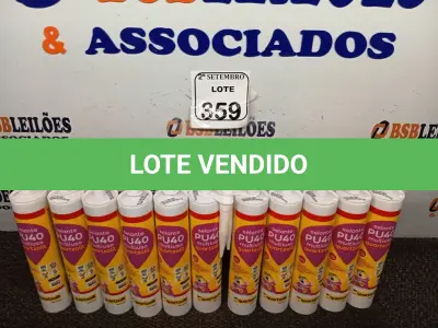 LOTE 359 - 12 SELANTES MULTIUSO DE POLIURETANO PU40 400G CADA. (NO ESTADO) ATENÇÃO! FAZER A VISITAÇÃO ANTES DE ARREMATAR, NÃO SABEMOS SE FUNCIONA. LEILÃO NÃO TEM GARANTIA E NEM DEVOLUÇÃO, SUJEITO A POSSÍVEIS AVARIAS VISÍVEIS/OCULTAS E/OU AUSÊNCIA DE COMPONENTES.