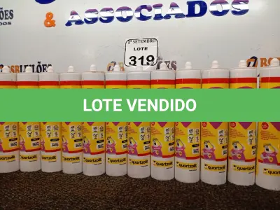 LOTE 319 - 12 SELANTES MULTIUSO DE POLIURETANO PU40 400G CADA. (NO ESTADO) ATENÇÃO! FAZER A VISITAÇÃO ANTES DE ARREMATAR, NÃO SABEMOS SE FUNCIONA. LEILÃO NÃO TEM GARANTIA E NEM DEVOLUÇÃO, SUJEITO A POSSÍVEIS AVARIAS VISÍVEIS/OCULTAS E/OU AUSÊNCIA DE COMPONENTES.