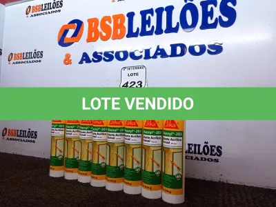 LOTE 423 - 08 SELANTES ACRÍLICO FLEXÍVEL P/TRINCAS E FISSURAS SIKA SIKACRYL -203 BRANCO 430G CADA. (NO ESTADO) ATENÇÃO! FAZER A VISITAÇÃO ANTES DE ARREMATAR, NÃO SABEMOS SE FUNCIONA. LEILÃO NÃO TEM GARANTIA E NEM DEVOLUÇÃO, SUJEITO A POSSÍVEIS AVARIAS VISÍVEIS/OCULTAS E/OU AUSÊNCIA DE COMPONENTES.