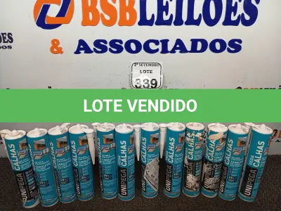 LOTE 339 - 12 SELANTES VEDA CALHAS 280ML CADA. (NO ESTADO) ATENÇÃO! FAZER A VISITAÇÃO ANTES DE ARREMATAR, NÃO SABEMOS SE FUNCIONA. LEILÃO NÃO TEM GARANTIA E NEM DEVOLUÇÃO, SUJEITO A POSSÍVEIS AVARIAS VISÍVEIS/OCULTAS E/OU AUSÊNCIA DE COMPONENTES.