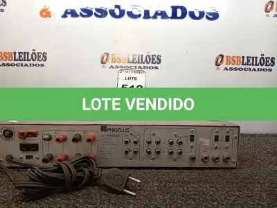 LOTE 512 - 01 PRÉ-AMPLIFICADOR PHIDELLIS PH2505 (NO ESTADO) ATENÇÃO! FAZER A VISITAÇÃO ANTES DE ARREMATAR, NÃO SABEMOS SE FUNCIONA. LEILÃO NÃO TEM GARANTIA E NEM DEVOLUÇÃO, SUJEITO A POSSÍVEIS AVARIAS VISÍVEIS/OCULTAS E/OU AUSÊNCIA DE COMPONENTES.