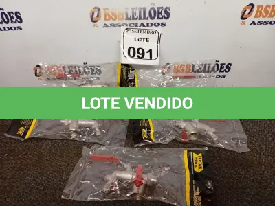 LOTE 091 - 03 TORNEIRAS ESF DUPLA TANQ/MAQ LAVAR ZINCO 1/2 X 3/4 FERTAK (NO ESTADO) ATENÇÃO! FAZER A VISITAÇÃO ANTES DE ARREMATAR, NÃO SABEMOS SE FUNCIONA. LEILÃO NÃO TEM GARANTIA E NEM DEVOLUÇÃO, SUJEITO A POSSÍVEIS AVARIAS VISÍVEIS/OCULTAS E/OU AUSÊNCIA DE COMPONENTES.