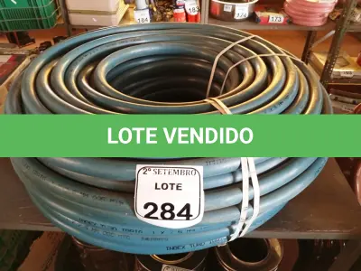 LOTE 284 - 01 ROLO MANG TUBO IRRIGACAO 1 X 2,5 AZUL INDEX. (NO ESTADO) ATENÇÃO! FAZER A VISITAÇÃO ANTES DE ARREMATAR, NÃO SABEMOS SE FUNCIONA. LEILÃO NÃO TEM GARANTIA E NEM DEVOLUÇÃO, SUJEITO A POSSÍVEIS AVARIAS VISÍVEIS/OCULTAS E/OU AUSÊNCIA DE COMPONENTES.