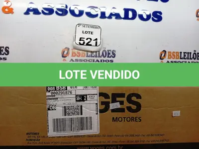 LOTE 521 - 01 MOTOR ELÉTRICO PARA EVAPORADORA DE AR CONDICIONADO. (NO ESTADO) ATENÇÃO! FAZER A VISITAÇÃO ANTES DE ARREMATAR, NÃO SABEMOS SE FUNCIONA. LEILÃO NÃO TEM GARANTIA E NEM DEVOLUÇÃO, SUJEITO A POSSÍVEIS AVARIAS VISÍVEIS/OCULTAS E/OU AUSÊNCIA DE COMPONENTES.