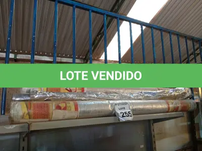 LOTE 255 - 01 ROLO MANTA SUBCOBERTURA 2 FACES 50 METROS BRASFOIL. (NO ESTADO) ATENÇÃO! FAZER A VISITAÇÃO ANTES DE ARREMATAR, NÃO SABEMOS SE FUNCIONA. LEILÃO NÃO TEM GARANTIA E NEM DEVOLUÇÃO, SUJEITO A POSSÍVEIS AVARIAS VISÍVEIS/OCULTAS E/OU AUSÊNCIA DE COMPONENTES.