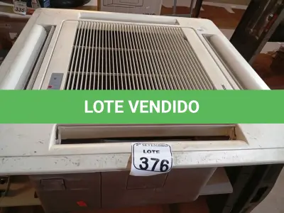 LOTE 376 - 01 VAPORIZADORA DE TETO K7 MARCA YORK. (NO ESTADO) ATENÇÃO! FAZER A VISITAÇÃO ANTES DE ARREMATAR, NÃO SABEMOS SE FUNCIONA. LEILÃO NÃO TEM GARANTIA E NEM DEVOLUÇÃO, SUJEITO A POSSÍVEIS AVARIAS VISÍVEIS/OCULTAS E/OU AUSÊNCIA DE COMPONENTES.