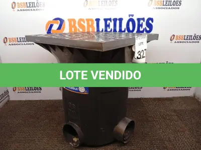 LOTE 327 - 01 CAIXA COLETORA DE ÁGUA PLUVIAL GRANDE PREMIUM PT METASUL (NO ESTADO) ATENÇÃO! FAZER A VISITAÇÃO ANTES DE ARREMATAR, NÃO SABEMOS SE FUNCIONA. LEILÃO NÃO TEM GARANTIA E NEM DEVOLUÇÃO, SUJEITO A POSSÍVEIS AVARIAS VISÍVEIS/OCULTAS E/OU AUSÊNCIA DE COMPONENTES.