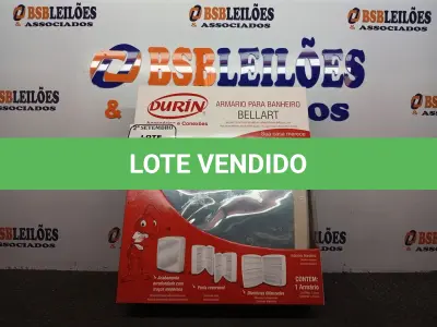 LOTE 322 - 01 ARMÁRIO BANHEIRO BELLART BRANCO DURIN. (NO ESTADO) ATENÇÃO! FAZER A VISITAÇÃO ANTES DE ARREMATAR, NÃO SABEMOS SE FUNCIONA. LEILÃO NÃO TEM GARANTIA E NEM DEVOLUÇÃO, SUJEITO A POSSÍVEIS AVARIAS VISÍVEIS/OCULTAS E/OU AUSÊNCIA DE COMPONENTES.