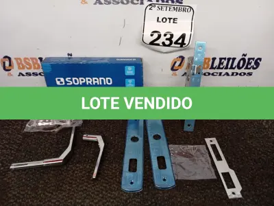 LOTE 234 - 02 FECHADURAS POPLINE ALAVANCA CR SOPRANO (NO ESTADO) ATENÇÃO! FAZER A VISITAÇÃO ANTES DE ARREMATAR, NÃO SABEMOS SE FUNCIONA. LEILÃO NÃO TEM GARANTIA E NEM DEVOLUÇÃO, SUJEITO A POSSÍVEIS AVARIAS VISÍVEIS/OCULTAS E/OU AUSÊNCIA DE COMPONENTES.