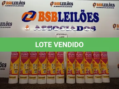 LOTE 359 - 12 SELANTES MULTIUSO DE POLIURETANO PU40 400G CADA. (NO ESTADO) ATENÇÃO! FAZER A VISITAÇÃO ANTES DE ARREMATAR, NÃO SABEMOS SE FUNCIONA. LEILÃO NÃO TEM GARANTIA E NEM DEVOLUÇÃO, SUJEITO A POSSÍVEIS AVARIAS VISÍVEIS/OCULTAS E/OU AUSÊNCIA DE COMPONENTES.