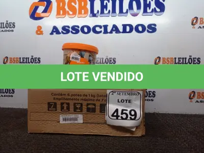 LOTE 459 - 06 REJUNTES ACRÍLICO NA COR CORDA DE 01KG CADA. (NO ESTADO) ATENÇÃO! FAZER A VISITAÇÃO ANTES DE ARREMATAR, NÃO SABEMOS SE FUNCIONA. LEILÃO NÃO TEM GARANTIA E NEM DEVOLUÇÃO, SUJEITO A POSSÍVEIS AVARIAS VISÍVEIS/OCULTAS E/OU AUSÊNCIA DE COMPONENTES.