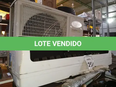 LOTE 269 - 01 CONDENSADORA E 01 VAPORIZADORA. (NO ESTADO) ATENÇÃO! FAZER A VISITAÇÃO ANTES DE ARREMATAR, NÃO SABEMOS SE FUNCIONA. LEILÃO NÃO TEM GARANTIA E NEM DEVOLUÇÃO, SUJEITO A POSSÍVEIS AVARIAS VISÍVEIS/OCULTAS E/OU AUSÊNCIA DE COMPONENTES.