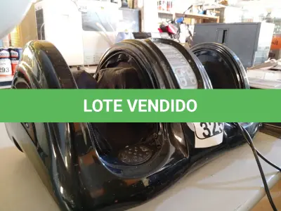 LOTE 325 - 01 MASSAGEADOR PARA PÉ. (NO ESTADO) ATENÇÃO! FAZER A VISITAÇÃO ANTES DE ARREMATAR, NÃO SABEMOS SE FUNCIONA. LEILÃO NÃO TEM GARANTIA E NEM DEVOLUÇÃO, SUJEITO A POSSÍVEIS AVARIAS VISÍVEIS/OCULTAS E/OU AUSÊNCIA DE COMPONENTES.