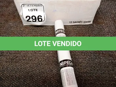 LOTE 296 - 12 ADESIVOS POLIURETANO PU 40 CINZA SACHE 600ML MARCA UNIPEGA 600ML CADA. (NO ESTADO) ATENÇÃO! FAZER A VISITAÇÃO ANTES DE ARREMATAR, NÃO SABEMOS SE FUNCIONA. LEILÃO NÃO TEM GARANTIA E NEM DEVOLUÇÃO, SUJEITO A POSSÍVEIS AVARIAS VISÍVEIS/OCULTAS E/OU AUSÊNCIA DE COMPONENTES