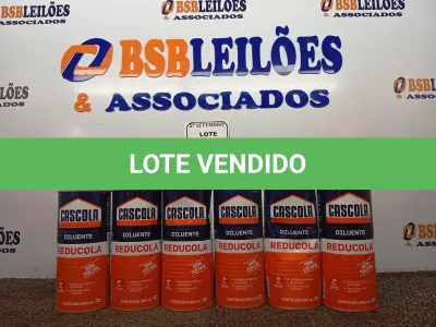 LOTE 301 - 06 DILUENTES MARCA CASCOLA. (NO ESTADO) ATENÇÃO! FAZER A VISITAÇÃO ANTES DE ARREMATAR, NÃO SABEMOS SE FUNCIONA. LEILÃO NÃO TEM GARANTIA E NEM DEVOLUÇÃO, SUJEITO A POSSÍVEIS AVARIAS VISÍVEIS/OCULTAS E/OU AUSÊNCIA DE COMPONENTES.