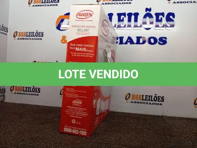 LOTE 346 - 01 ARMÁRIO BANHEIRO BELLART BRANCO DURIN. (NO ESTADO) ATENÇÃO! FAZER A VISITAÇÃO ANTES DE ARREMATAR, NÃO SABEMOS SE FUNCIONA. LEILÃO NÃO TEM GARANTIA E NEM DEVOLUÇÃO, SUJEITO A POSSÍVEIS AVARIAS VISÍVEIS/OCULTAS E/OU AUSÊNCIA DE COMPONENTES.
