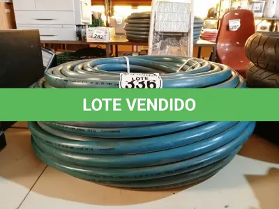 LOTE 336 - 01 ROLO MANG TUBO IRRIGACAO 1 X 2,0 AZUL INDEX(NO ESTADO) ATENÇÃO! FAZER A VISITAÇÃO ANTES DE ARREMATAR, NÃO SABEMOS SE FUNCIONA. LEILÃO NÃO TEM GARANTIA E NEM DEVOLUÇÃO, SUJEITO A POSSÍVEIS AVARIAS VISÍVEIS/OCULTAS E/OU AUSÊNCIA DE COMPONENTES.