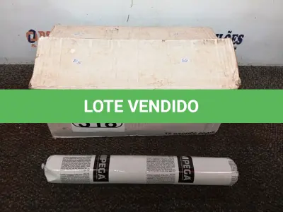 LOTE 318 - 12 ADESIVOS POLIURETANO PU 40 CINZA SACHE 600ML MARCA UNIPEGA 600ML CADA. (NO ESTADO) ATENÇÃO! FAZER A VISITAÇÃO ANTES DE ARREMATAR, NÃO SABEMOS SE FUNCIONA. LEILÃO NÃO TEM GARANTIA E NEM DEVOLUÇÃO, SUJEITO A POSSÍVEIS AVARIAS VISÍVEIS/OCULTAS E/OU AUSÊNCIA DE COMPONENTES