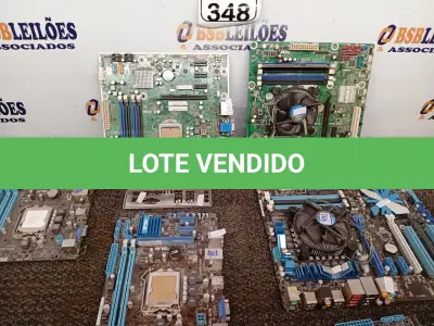 LOTE 348 - 06 PLACAS MÃES MARCAS E MODELOS DIVERSOS PARA A RETIRADA DE PEÇAS. (NO ESTADO) ATENÇÃO! FAZER A VISITAÇÃO ANTES DE ARREMATAR, NÃO SABEMOS SE FUNCIONA. LEILÃO NÃO TEM GARANTIA E NEM DEVOLUÇÃO, SUJEITO A POSSÍVEIS AVARIAS VISÍVEIS/OCULTAS E/OU AUSÊNCIA DE COMPONENTES.