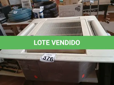 LOTE 376 - 01 VAPORIZADORA DE TETO K7 MARCA YORK. (NO ESTADO) ATENÇÃO! FAZER A VISITAÇÃO ANTES DE ARREMATAR, NÃO SABEMOS SE FUNCIONA. LEILÃO NÃO TEM GARANTIA E NEM DEVOLUÇÃO, SUJEITO A POSSÍVEIS AVARIAS VISÍVEIS/OCULTAS E/OU AUSÊNCIA DE COMPONENTES.