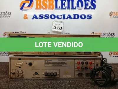 LOTE 518 - 02 RECEIVERS GRANDIENTE DS-20. (NO ESTADO) ATENÇÃO! FAZER A VISITAÇÃO ANTES DE ARREMATAR, NÃO SABEMOS SE FUNCIONA. LEILÃO NÃO TEM GARANTIA E NEM DEVOLUÇÃO, SUJEITO A POSSÍVEIS AVARIAS VISÍVEIS/OCULTAS E/OU AUSÊNCIA DE COMPONENTES.