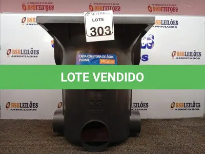 LOTE 303 - 01 CAIXA COLETORA DE ÁGUA PLUVIAL GRANDE PREMIUM PT METASUL (NO ESTADO) ATENÇÃO! FAZER A VISITAÇÃO ANTES DE ARREMATAR, NÃO SABEMOS SE FUNCIONA. LEILÃO NÃO TEM GARANTIA E NEM DEVOLUÇÃO, SUJEITO A POSSÍVEIS AVARIAS VISÍVEIS/OCULTAS E/OU AUSÊNCIA DE COMPONENTES.