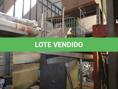 LOTE 254 - 05 TELAS MOEDAS TAMANHOS DIVERSOS, 02 RODOS E 01 DUTO DE ZINCO. (NO ESTADO) ATENÇÃO! FAZER A VISITAÇÃO ANTES DE ARREMATAR, NÃO SABEMOS SE FUNCIONA. LEILÃO NÃO TEM GARANTIA E NEM DEVOLUÇÃO, SUJEITO A POSSÍVEIS AVARIAS VISÍVEIS/OCULTAS E/OU AUSÊNCIA DE COMPONENTES.