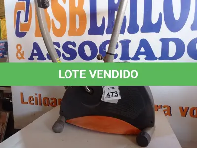 LOTE 473 - 01 BICICLETA PARA GINÁSTICA. (NO ESTADO) ATENÇÃO! FAZER A VISITAÇÃO ANTES DE ARREMATAR, NÃO SABEMOS SE FUNCIONA. LEILÃO NÃO TEM GARANTIA E NEM DEVOLUÇÃO, SUJEITO A POSSÍVEIS AVARIAS VISÍVEIS/OCULTAS E/OU AUSÊNCIA DE COMPONENTES.