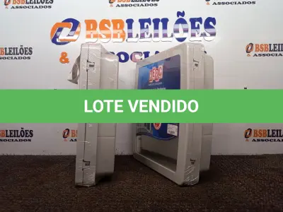LOTE 485 - 02 ARMÁRIOS PLAST EMB 34X37X10CM CINZA HERC. (NO ESTADO) ATENÇÃO! FAZER A VISITAÇÃO ANTES DE ARREMATAR, NÃO SABEMOS SE FUNCIONA. LEILÃO NÃO TEM GARANTIA E NEM DEVOLUÇÃO, SUJEITO A POSSÍVEIS AVARIAS VISÍVEIS/OCULTAS E/OU AUSÊNCIA DE COMPONENTES.
