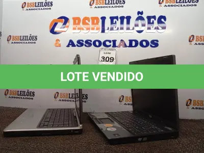 LOTE 309 - 02 NOTEBOOKS MARCA HP E AMAZON. (NO ESTADO) ATENÇÃO! FAZER A VISITAÇÃO ANTES DE ARREMATAR, NÃO SABEMOS SE FUNCIONA. LEILÃO NÃO TEM GARANTIA E NEM DEVOLUÇÃO, SUJEITO A POSSÍVEIS AVARIAS VISÍVEIS/OCULTAS E/OU AUSÊNCIA DE COMPONENTES.