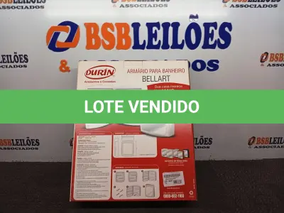 LOTE 346 - 01 ARMÁRIO BANHEIRO BELLART BRANCO DURIN. (NO ESTADO) ATENÇÃO! FAZER A VISITAÇÃO ANTES DE ARREMATAR, NÃO SABEMOS SE FUNCIONA. LEILÃO NÃO TEM GARANTIA E NEM DEVOLUÇÃO, SUJEITO A POSSÍVEIS AVARIAS VISÍVEIS/OCULTAS E/OU AUSÊNCIA DE COMPONENTES.