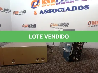 LOTE 422 - 01 TOCA FITA K-7 STEREO GRADIENTE DS-20 E 01 MESA DE MIXAGEM NUMARK DM 950 USB. (NO ESTADO) ATENÇÃO! FAZER A VISITAÇÃO ANTES DE ARREMATAR, NÃO SABEMOS SE FUNCIONA. LEILÃO NÃO TEM GARANTIA E NEM DEVOLUÇÃO, SUJEITO A POSSÍVEIS AVARIAS VISÍVEIS/OCULTAS E/OU AUSÊNCIA DE COMPONENTES.