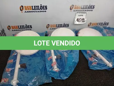 LOTE 498 - 04 CHUVEIROS BRANCO HERC. (NO ESTADO) ATENÇÃO! FAZER A VISITAÇÃO ANTES DE ARREMATAR, NÃO SABEMOS SE FUNCIONA. LEILÃO NÃO TEM GARANTIA E NEM DEVOLUÇÃO, SUJEITO A POSSÍVEIS AVARIAS VISÍVEIS/OCULTAS E/OU AUSÊNCIA DE COMPONENTES.