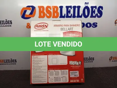 LOTE 322 - 01 ARMÁRIO BANHEIRO BELLART BRANCO DURIN. (NO ESTADO) ATENÇÃO! FAZER A VISITAÇÃO ANTES DE ARREMATAR, NÃO SABEMOS SE FUNCIONA. LEILÃO NÃO TEM GARANTIA E NEM DEVOLUÇÃO, SUJEITO A POSSÍVEIS AVARIAS VISÍVEIS/OCULTAS E/OU AUSÊNCIA DE COMPONENTES.