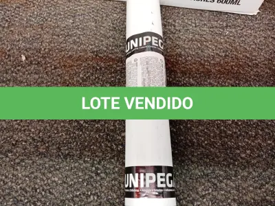 LOTE 388 - 12 ADESIVOS POLIURETANO PU 40 CINZA SACHE 600ML MARCA UNIPEGA 600ML CADA. (NO ESTADO) ATENÇÃO! FAZER A VISITAÇÃO ANTES DE ARREMATAR, NÃO SABEMOS SE FUNCIONA. LEILÃO NÃO TEM GARANTIA E NEM DEVOLUÇÃO, SUJEITO A POSSÍVEIS AVARIAS VISÍVEIS/OCULTAS E/OU AUSÊNCIA DE COMPONENTES
