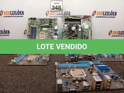 LOTE 348 - 06 PLACAS MÃES MARCAS E MODELOS DIVERSOS PARA A RETIRADA DE PEÇAS. (NO ESTADO) ATENÇÃO! FAZER A VISITAÇÃO ANTES DE ARREMATAR, NÃO SABEMOS SE FUNCIONA. LEILÃO NÃO TEM GARANTIA E NEM DEVOLUÇÃO, SUJEITO A POSSÍVEIS AVARIAS VISÍVEIS/OCULTAS E/OU AUSÊNCIA DE COMPONENTES.