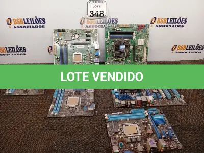 LOTE 348 - 06 PLACAS MÃES MARCAS E MODELOS DIVERSOS PARA A RETIRADA DE PEÇAS. (NO ESTADO) ATENÇÃO! FAZER A VISITAÇÃO ANTES DE ARREMATAR, NÃO SABEMOS SE FUNCIONA. LEILÃO NÃO TEM GARANTIA E NEM DEVOLUÇÃO, SUJEITO A POSSÍVEIS AVARIAS VISÍVEIS/OCULTAS E/OU AUSÊNCIA DE COMPONENTES.