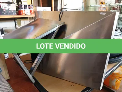 LOTE 304 - 01 EXAUSTOR COM SUPORTE EM INOX (NO ESTADO) ATENÇÃO! FAZER A VISITAÇÃO ANTES DE ARREMATAR, NÃO SABEMOS SE FUNCIONA. LEILÃO NÃO TEM GARANTIA E NEM DEVOLUÇÃO, SUJEITO A POSSÍVEIS AVARIAS VISÍVEIS/OCULTAS E/OU AUSÊNCIA DE COMPONENTES.