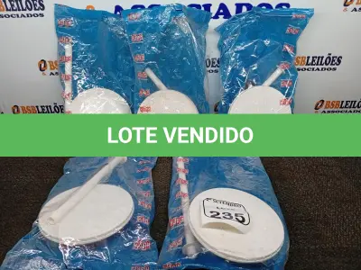 LOTE 235 - 03 CHUVEIROS C/BRAÇO 8" DE 1/2" PVC BR HERC. (NO ESTADO) ATENÇÃO! FAZER A VISITAÇÃO ANTES DE ARREMATAR, NÃO SABEMOS SE FUNCIONA. LEILÃO NÃO TEM GARANTIA E NEM DEVOLUÇÃO, SUJEITO A POSSÍVEIS AVARIAS VISÍVEIS/OCULTAS E/OU AUSÊNCIA DE COMPONENTES.