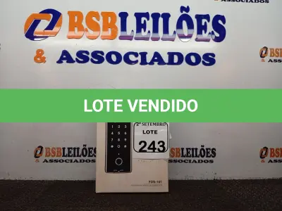 LOTE 243 - 01 FECHADURA DIGITAL FDS101 DE SOBREPOR MARCA PADO NOVO. (NO ESTADO) ATENÇÃO! FAZER A VISITAÇÃO ANTES DE ARREMATAR, NÃO SABEMOS SE FUNCIONA. LEILÃO NÃO TEM GARANTIA E NEM DEVOLUÇÃO, SUJEITO A POSSÍVEIS AVARIAS VISÍVEIS/OCULTAS E/OU AUSÊNCIA DE COMPONENTES.